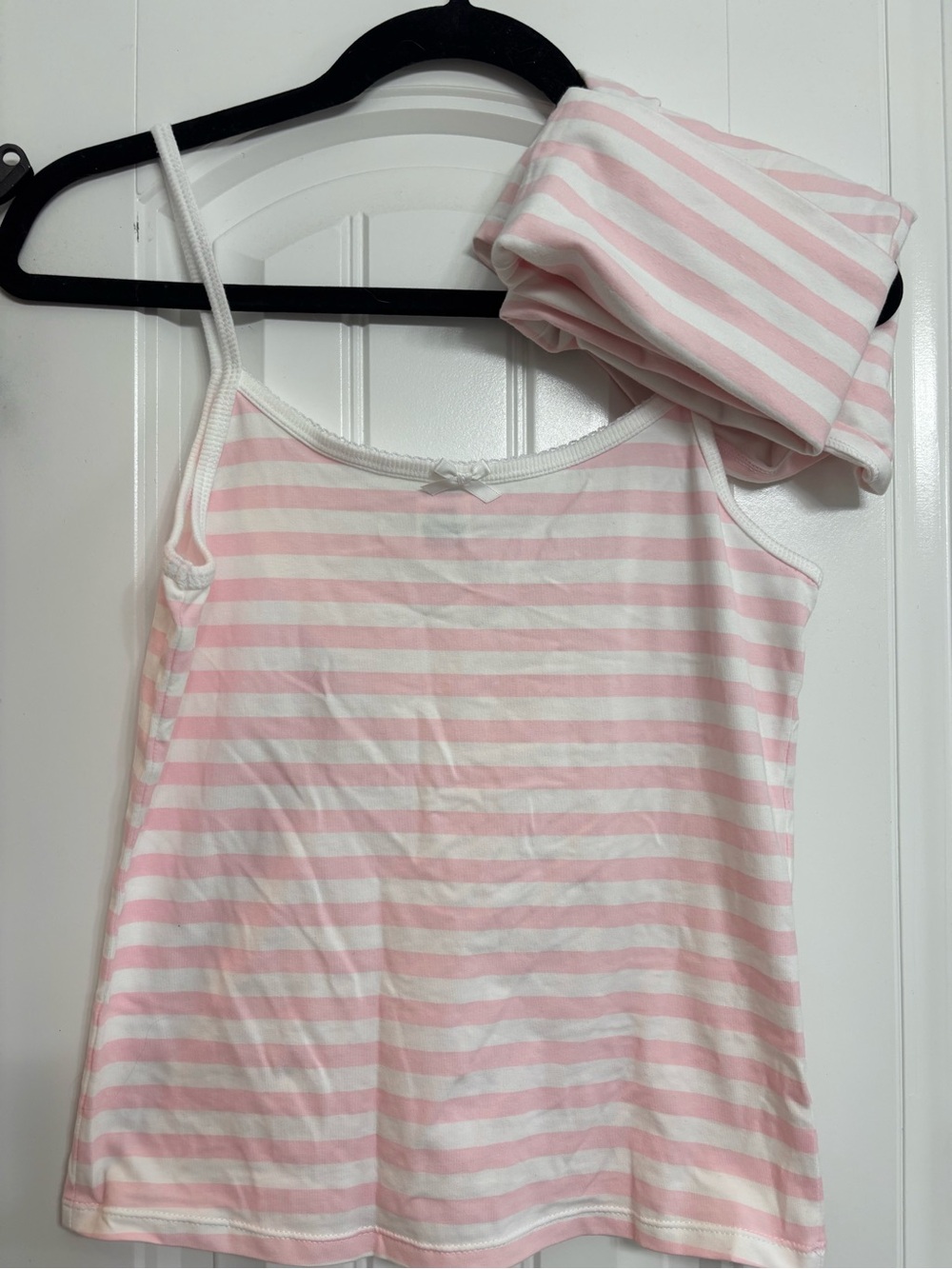PINK Victoria's Secret Pink & White Striped Tank